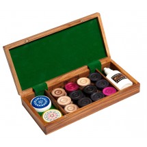 set de pions  en bois Break to finish