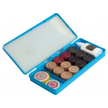 set de pions de carrom
