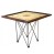 PIEDS DE CARROM ALUMINIUM